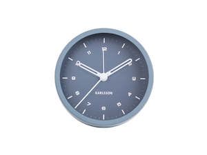 Karlsson Alarm Clock - Tinge (Blue)