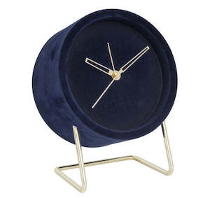 Household appliance: Karlsson: Alarm Clock - Lush Velvet Blue