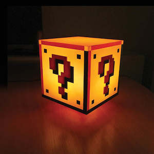 Household appliance: Paladone: Super Mario Bros. Question Box Light - Nintendo