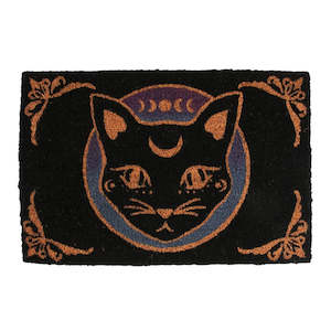 Household appliance: Mystic Mog Black Doormat