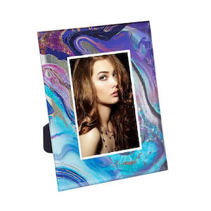 Household appliance: Purple Paradise Frame (4x6") - Mt Meru