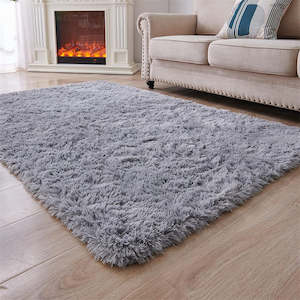 COMFEYA Super Soft Fluffy Area Rug - Grey, 230x160cm