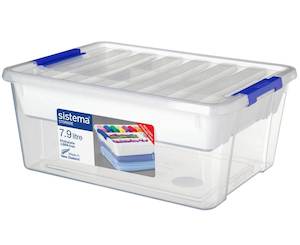 Sistema Small Storage Organiser with Tray (7.9L)