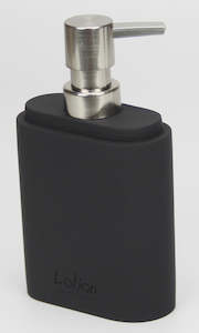 Bubble: Justin Soap Dispenser - Black Rubber Finish