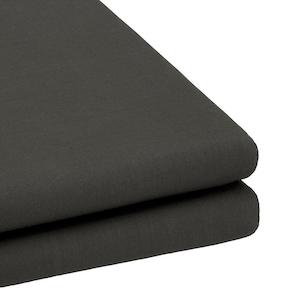 Bambury: Tru Fit Fitted Sheet Double (Charcoal)