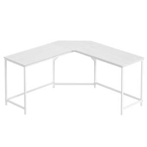 Vasagle L-Shaped Computer Desk - White