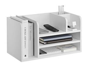 Gorilla Office: Space Saving Desktop Organizer - White