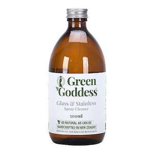 Household appliance: Green Goddess - Glass & Stianless Spray Cleaner Refill (500ml) (No Trigger)