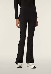 Trousers - Yoga Style Flare - Black