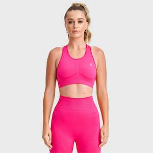 Under 50: Seamless Sports Bra - Pink