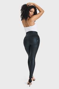 Full Length Freddy Fashion And Denim Pants: WR.UP® Disco Pants - Super High Waisted - Full Length - Black