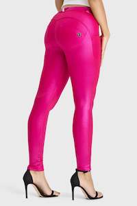 WR.UP® Disco Pants - Mid Rise - Full Length - Hot Pink