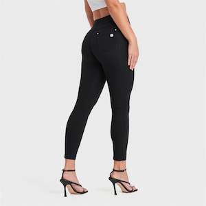 N.O.W.® Diwo Pro - High Waisted - 7/8 Length - Black