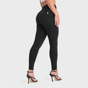 Now Pants: N.O.W.® Diwo Pro - High Waisted - Full Length - Black