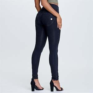 Freddy Wrup Bestsellers: WR.UP® Denim - High Waisted - Full Length - Black + Black Stitching