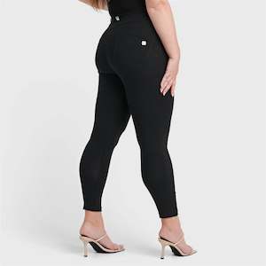 WR.UP® Curvy Fashion - High Waisted - 7/8 Length - Black