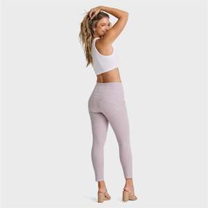 WR.UP® SNUG Jeans - High Waisted - 7/8 Length - Light Grey