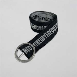 Warehouse Sale Accessories: Freddy Canvas Belt - Black