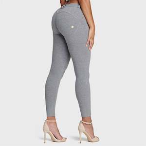 Luxe Loungewear: WR.UP® Fashion - Mid Rise - 7/8 Length - Melange Grey