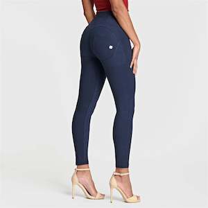 Luxe Loungewear: WR.UP® Fashion - High Waisted - 7/8 Length - Navy Blue