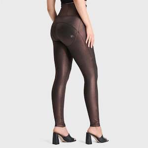 WR.UP® Metallic Lurex - Super High Waisted - Full Length - Bronze