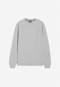 Bd60: Men's Crewneck Jumper - Light Grey