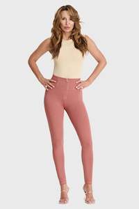 WRUP Fashion - High Waisted - Full Length - Dusty Rose