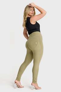 WRUP Fashion - High Waisted - Full Length - Sage Green