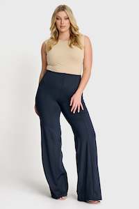 WRUP DIWO Boss Wear - High Waisted - Wide Leg - Deep Blue