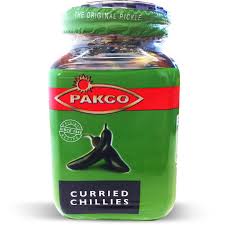 Pakco Curried Chillies 350g