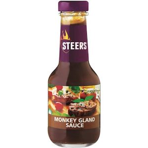 Condiments and Dressings - add flavour to your food: Steers Monkey Gland Sauce 375ml