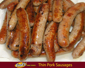 Thin Pork Sausages