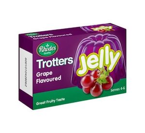 Products: Rhodes Trotters Grape Flavour Jelly 40g