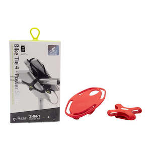 Bicycle and accessory: Double phone mount - Silicone