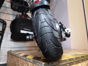 Bicycle and accessory: 8 x 3 inch wide tyre