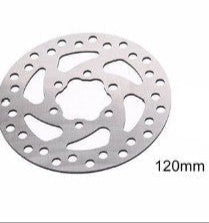 Bicycle and accessory: 120mm disc rotor