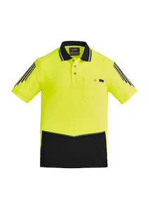 Clothing: Mens Hi Vis Flux Short Sleeve Polo