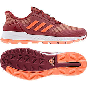 Adidas Adipower 2020 Maroon / Solar Orange Hockey Shoes