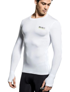 Clothing: Select Compression L/S White