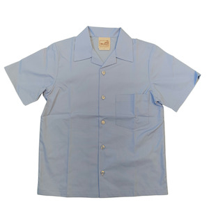 3010-S Poplin S/S Shirt - Sky