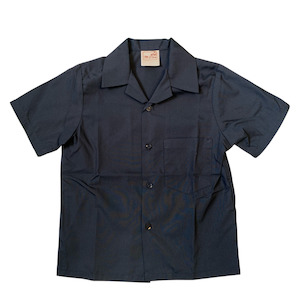 3010-N Poplin S/S Shirt - Navy