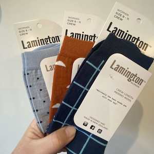 Bundle #19 - Lamington Socks Woman 8-11 Crew