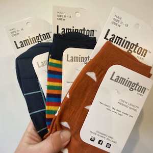 Bundle #23 - Lamington Socks Man 11-13 Crew