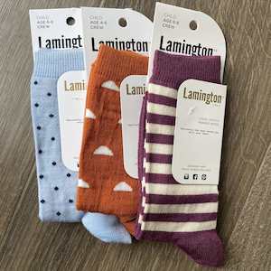 Clothing: Bundle #14 - Lamington Socks 6-8 years