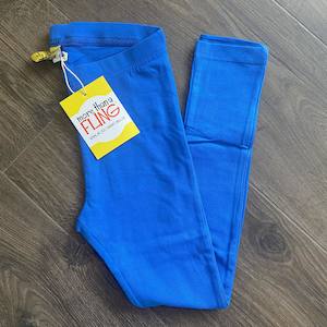 Clothing: Strong Blue/Kahurangi Leggings (2-4 years)