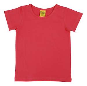 Rose Red/Whero Short Sleeve Top (2-4 years)