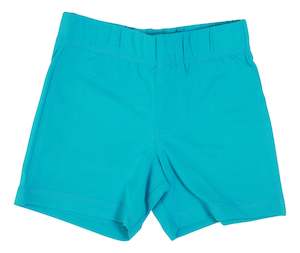 Clothing: Peacock Blue Shorts (2-6 years)