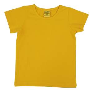 Old Gold/Kōura Short Sleeve Top (2-4 years)