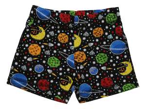 Clothing: Space Shorts (4-6 & 8-14 years)