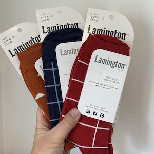 Clothing: Bundle #27 - Lamington Socks Man 6-10 Crew